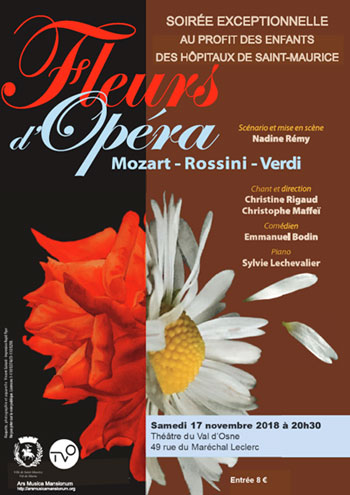 Affiche Fleurs d'Opéra